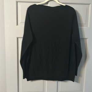 J Crew Black Long Sleeve Sweater